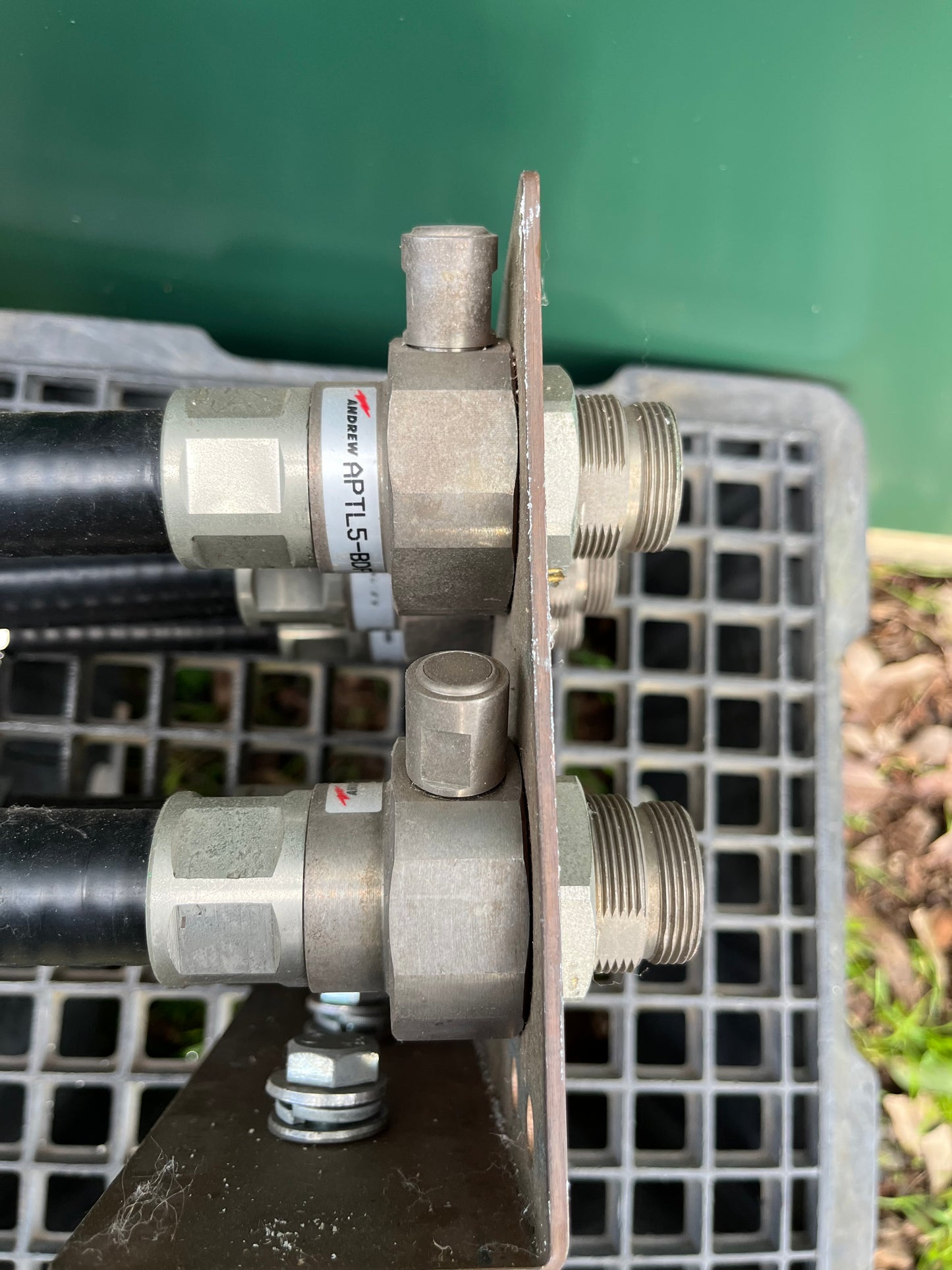 2nd Used - Lightning Copper Grounding Plate Cable And Connectors Included