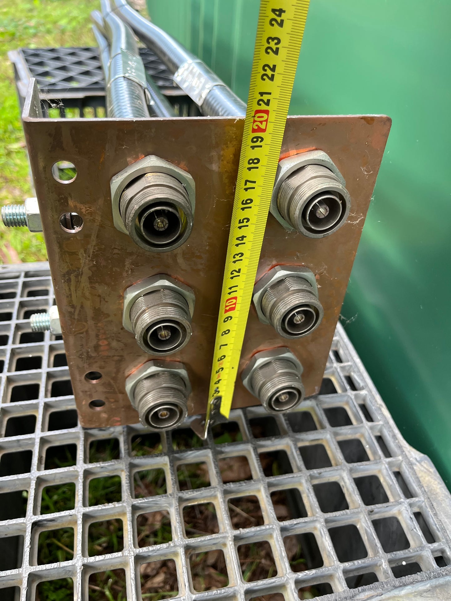 2nd Used - Lightning Copper Grounding Plate Cable And Connectors Included