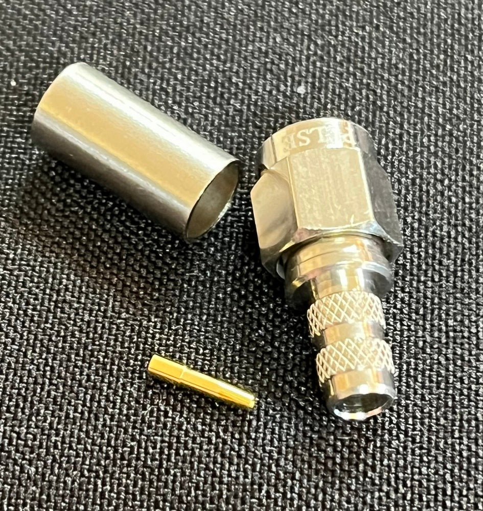 SMA Reverse-Gender Male Connector Plug Coax Crimp