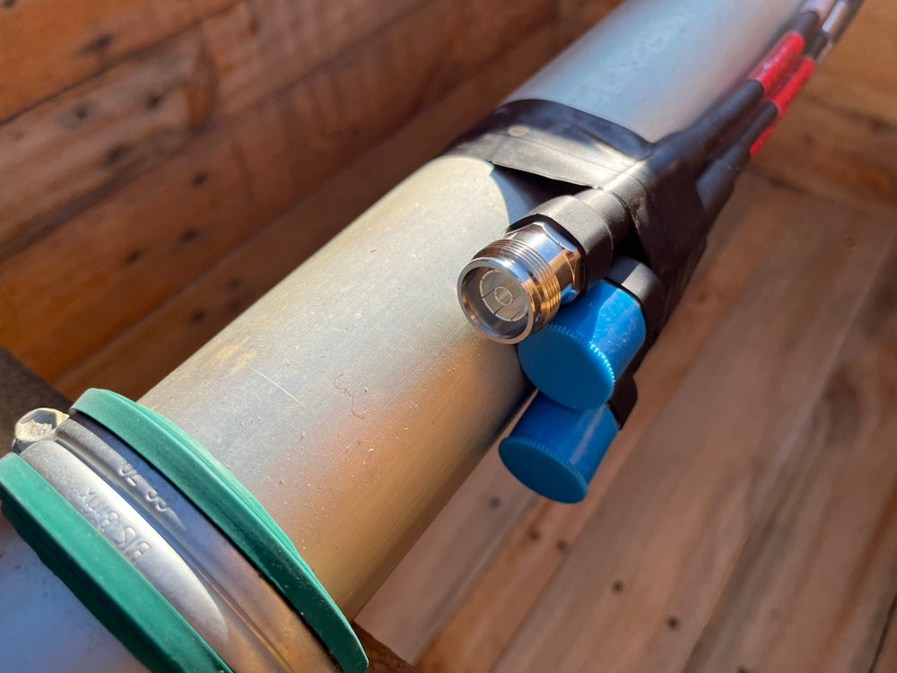 Base Antenna VHF & UHF - Dual Stacked Binary Array, VHF Marine, Amateur Radi, UHF CB, 2way Antenna