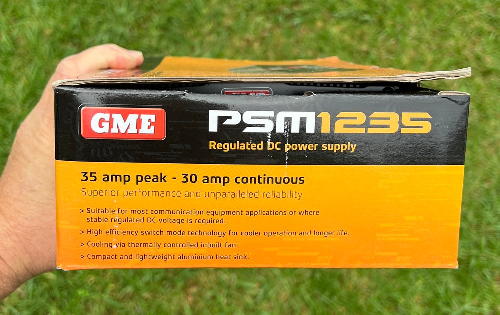Power Supply GME-PSM1235 - 13.8VoltsDC 35Amp Peak
