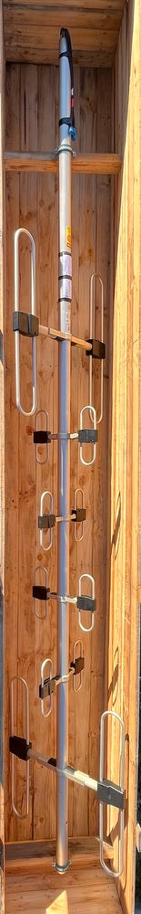 Base Antenna VHF & UHF - Dual Stacked Binary Array, VHF Marine, Amateur Radi, UHF CB, 2way Antenna