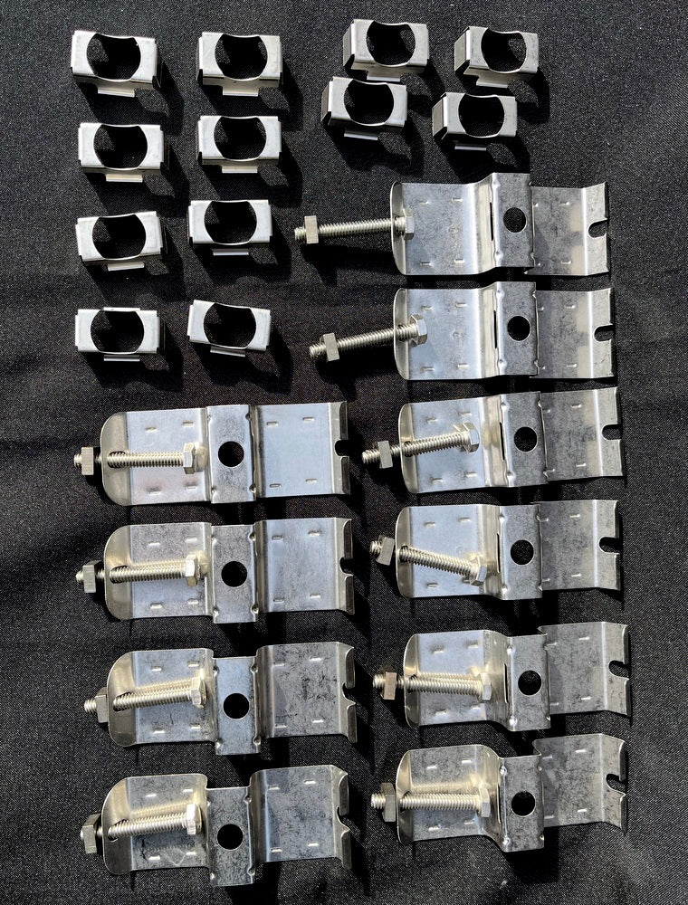 No2 Stainless Steel Cable Support Kits - Cable Hangers - Grips - Andre ...