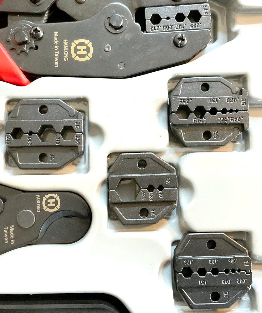Connector Tool Kit For All Coax Plugs - RF Crimp Tool Kit