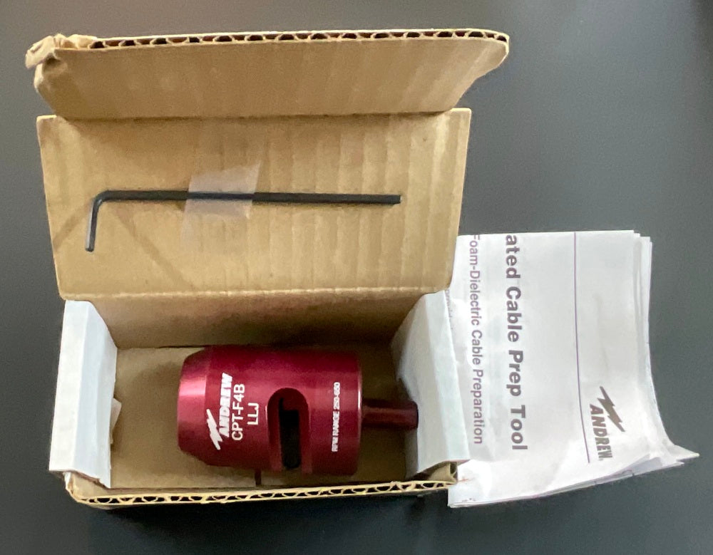 Heliax Connector Tool For Drills - FSJ4-50 Prep Tool