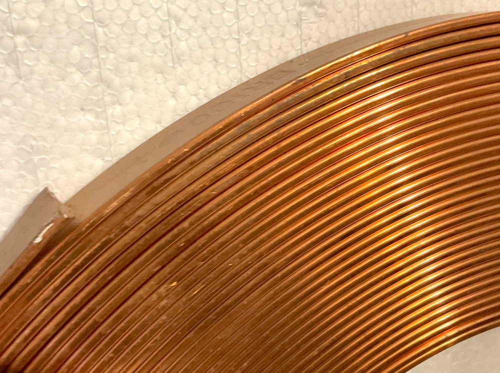 25mm x 3mm - Copper Strap - Copper Bar
