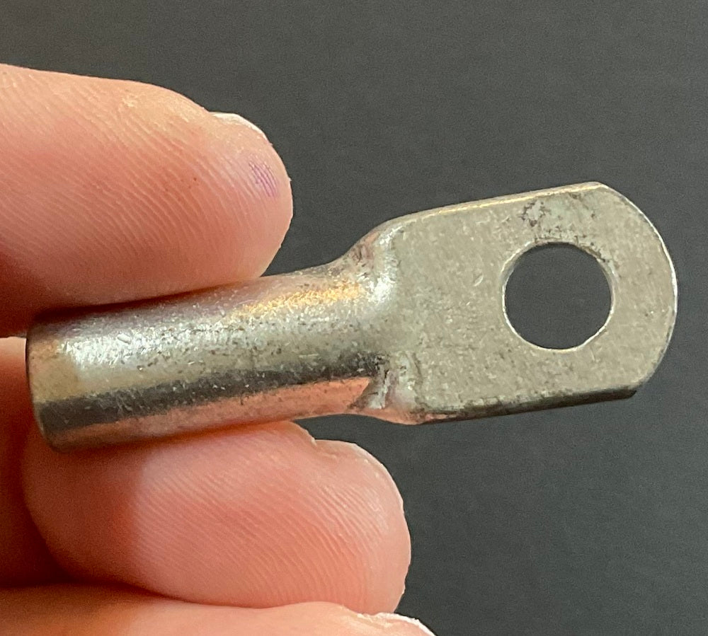 25mm Cable x 6mm Hole Power Cable Lug - Sold As A Pack Of 10 Lugs