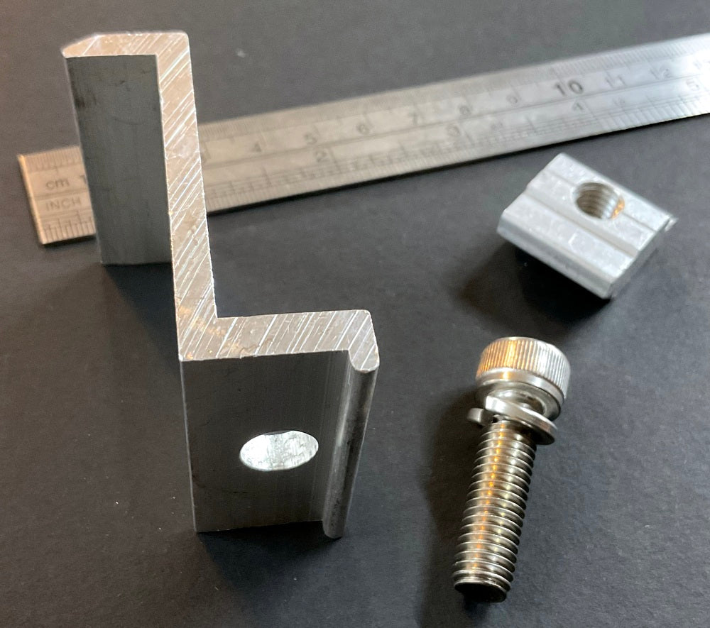 50mm End Solar Panel Clamp - Mounting Bracket