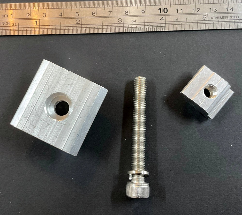 50mm Middle Solar Panel Clamp - Mounting Bracket