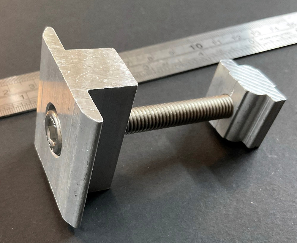50mm Middle Solar Panel Clamp - Mounting Bracket