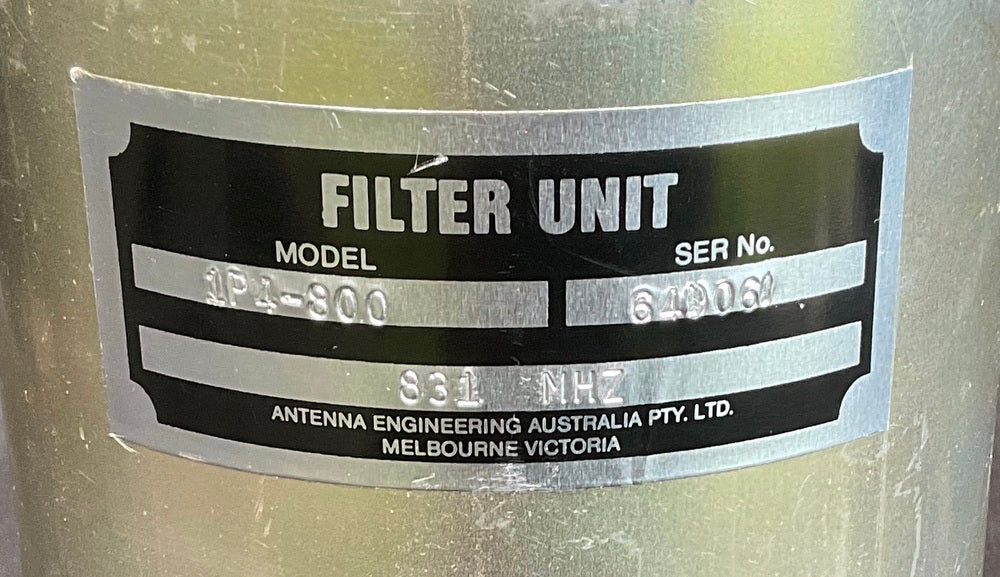 831Mhz - Duplexer - Diplexer - Filter - Cavity - Can - Antenna Filter