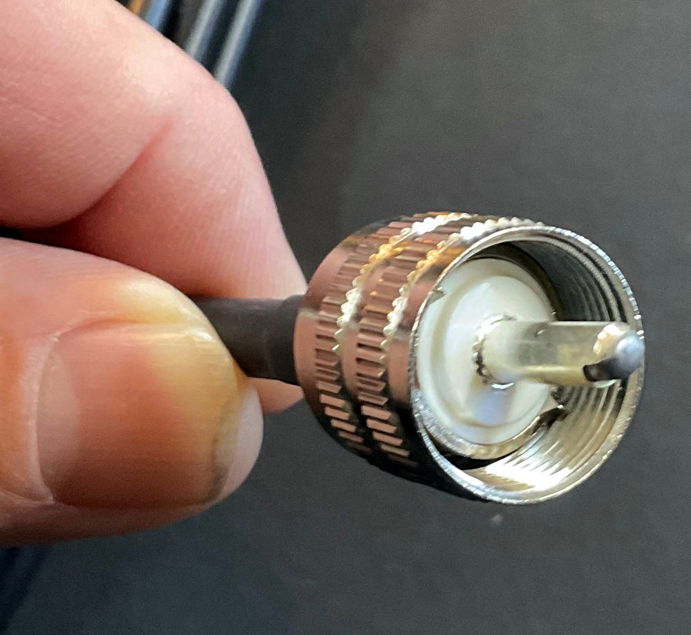 Antenna Base and Cable - SO239 Base 4.5 Meter Coax and PL259 Plug
