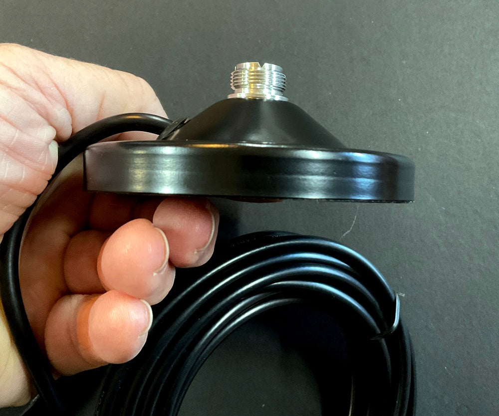 RFI UHF CB Radio Antenna - 476-478Mhz With Magnetic Base, Lead, FME & PL259 adaptor