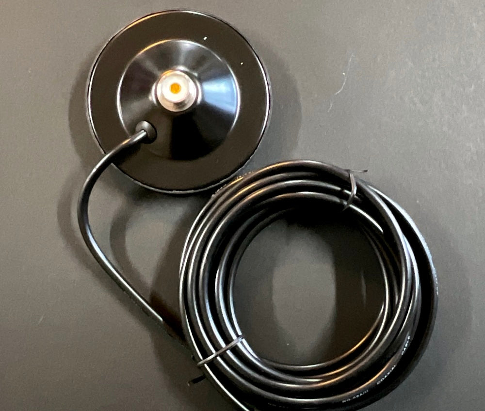 RFI UHF CB Radio Antenna - 476-478Mhz With Magnetic Base, Lead, FME & PL259 adaptor