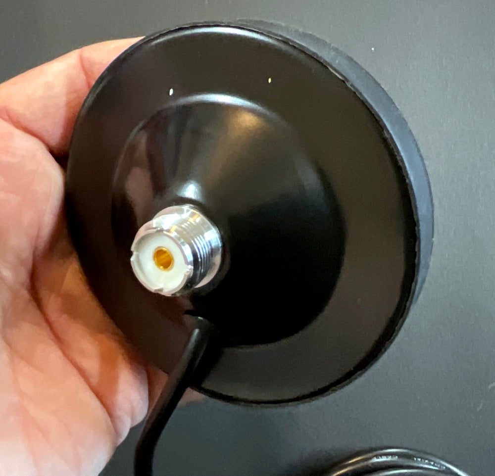 RFI UHF CB Radio Antenna - 476-478Mhz With Magnetic Base, Lead, FME & PL259 adaptor