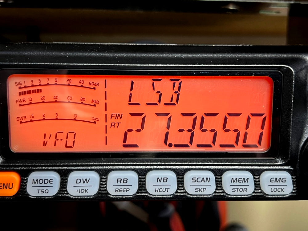 60Watts AM/FM/USB/LSB Anytone 5555N-II  Mobile HF CB/Amateur Radio 24-30Mhz*