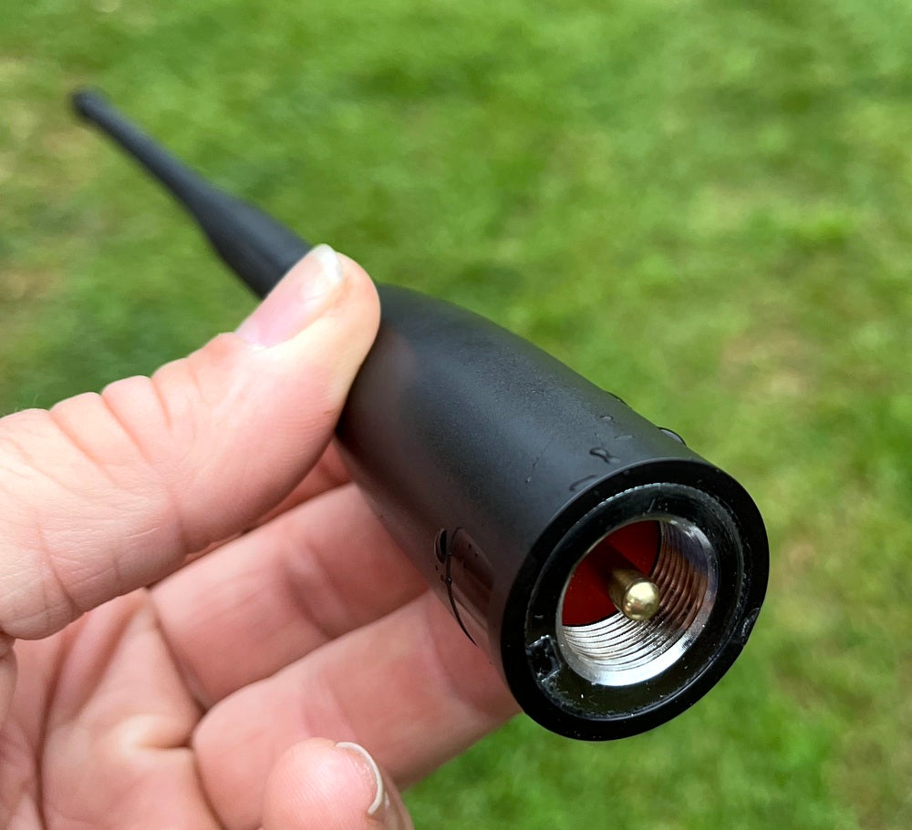 455-490Mhz Antenna With 90mm Magnetic Base, Lead and Adaptor - UHF CB, Amateur, Ham Radio, 2Way Radio Antenna