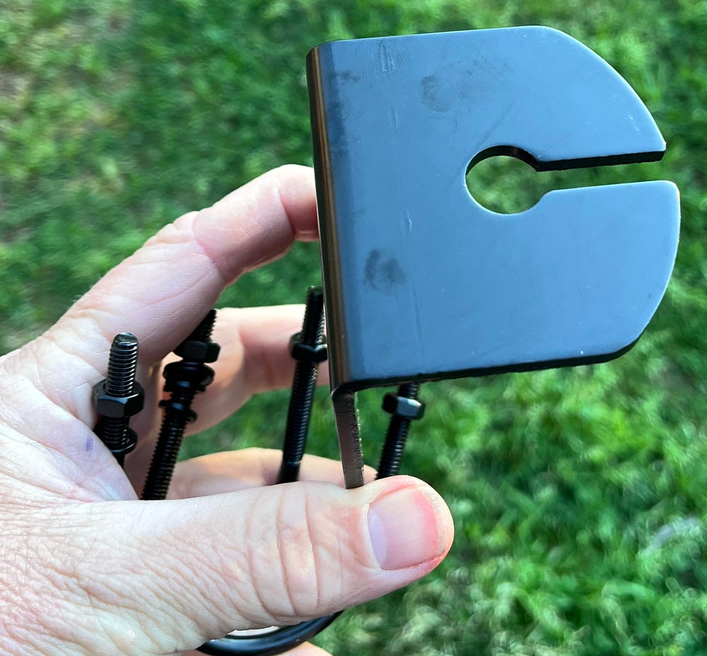UHF CB 477Mhz Mobile Antenna With Ball Bar Mount, Spring, Cable, Plug