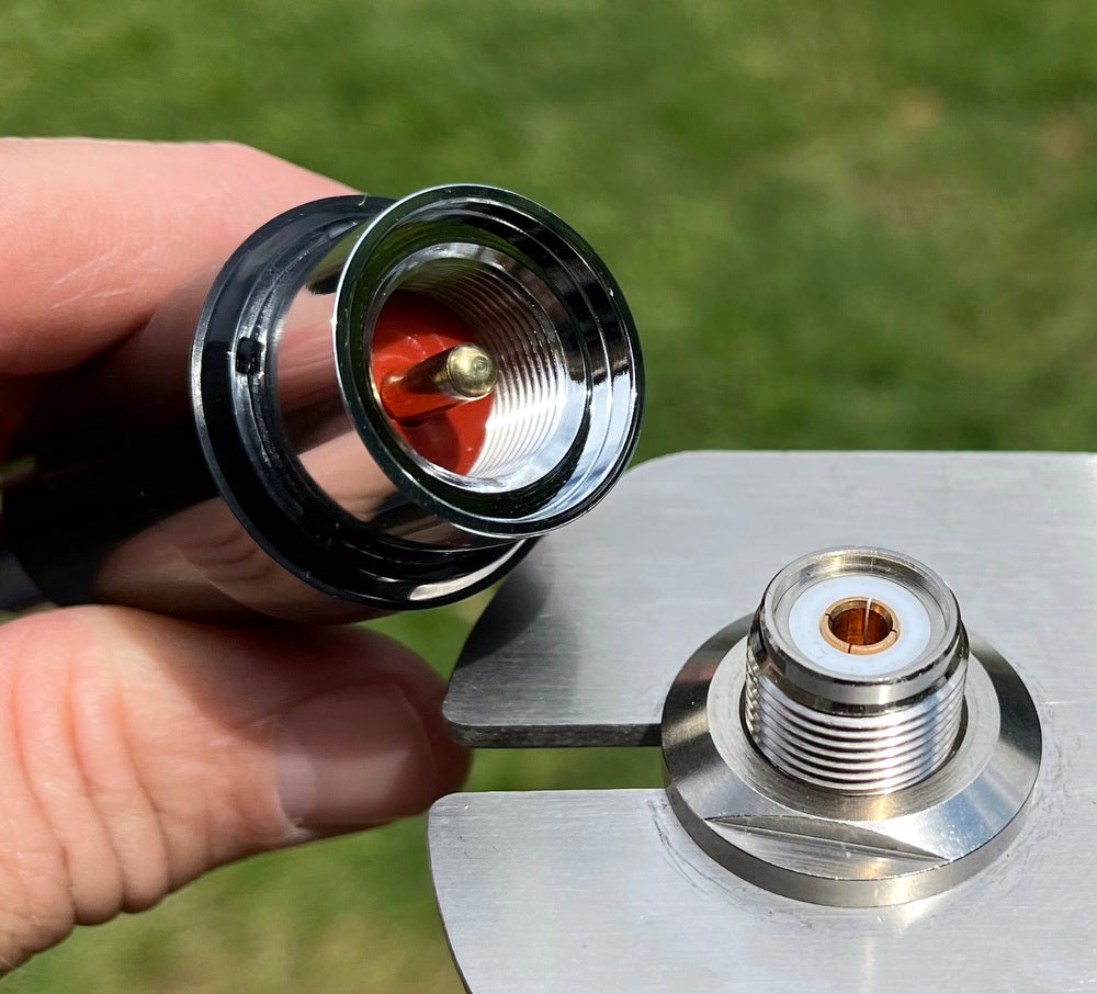 465-520Mhz Tunable Antenna Stainless Steel - UHF CB, Amateur, Ham Radio, 2Way Radio Antenna