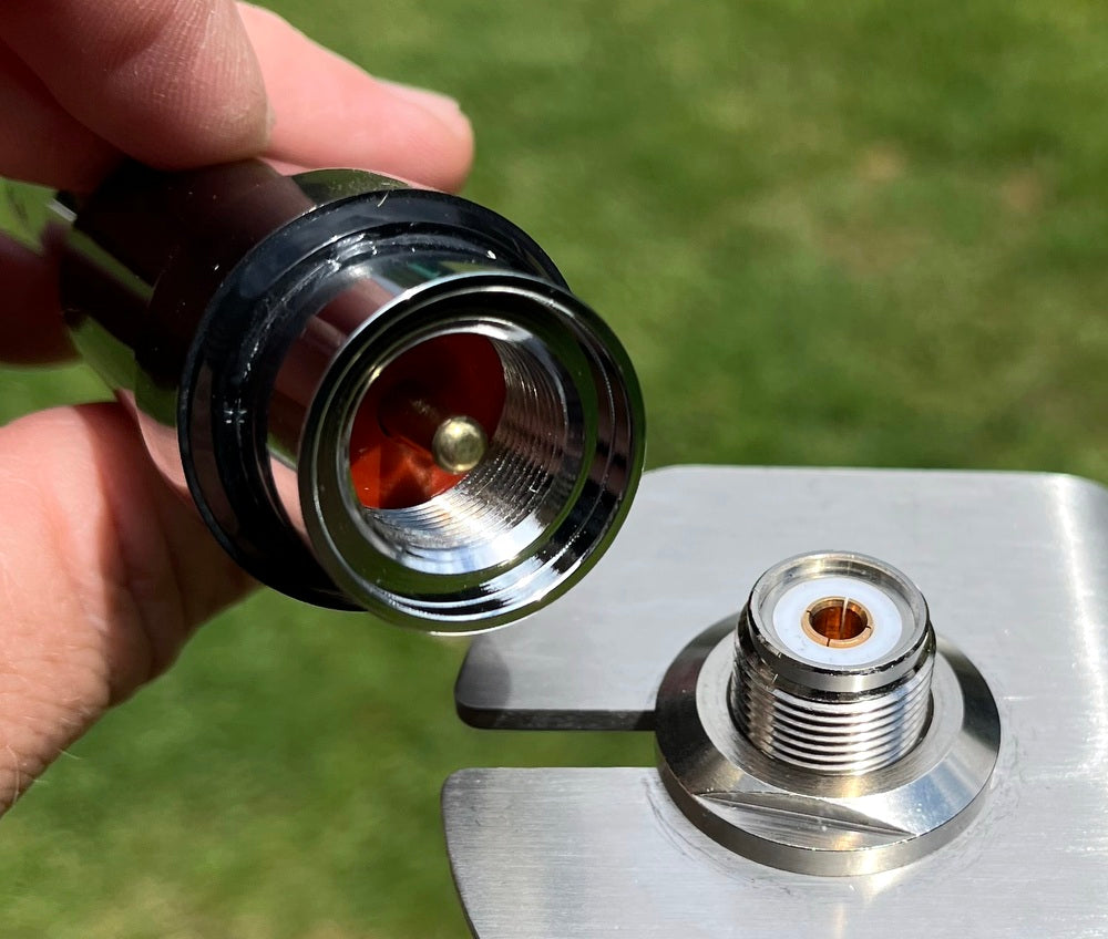 465-520Mhz Tunable Antenna Stainless Steel - UHF CB, Amateur, Ham Radio, 2Way Radio Antenna