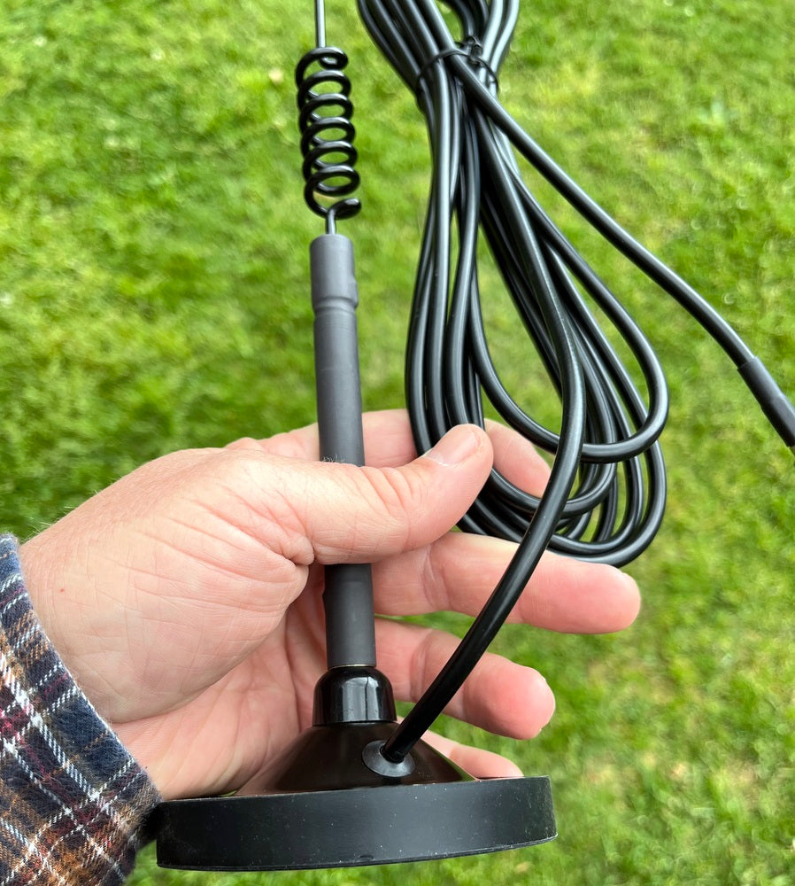 27Mhz CB Antenna 32cm Long With Magnetic Base, Lead, Plug And Adaptor