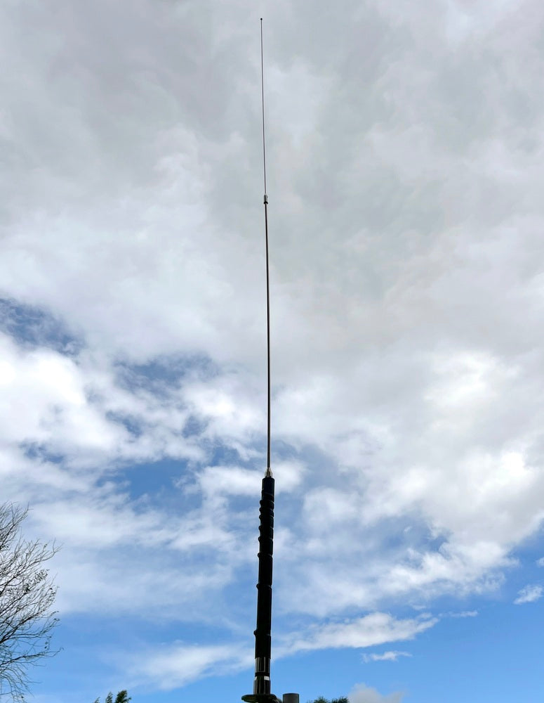 7-50Mhz HF1 Adjustable Length Tapped Whip Antenna