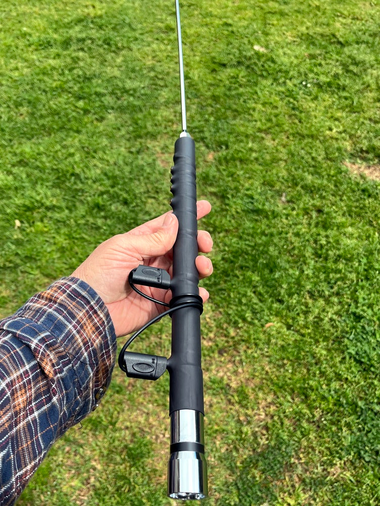 7-50Mhz HF1 Adjustable Length Tapped Whip Antenna