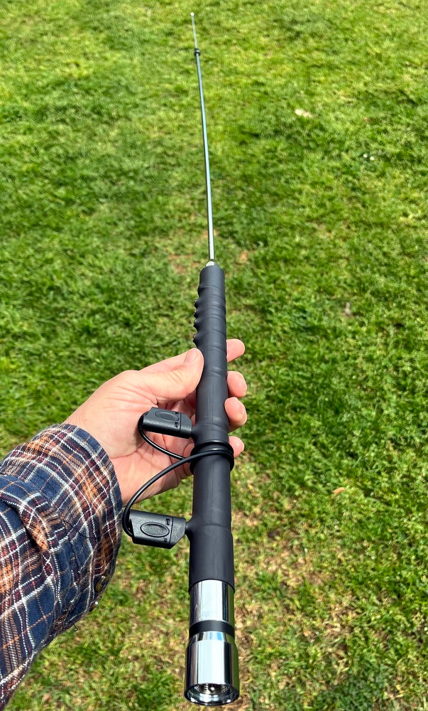 7-50Mhz HF1 Adjustable Length Tapped Whip Antenna