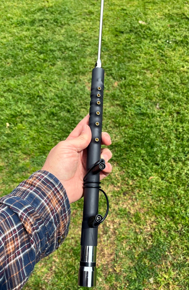 7-50Mhz HF1 Adjustable Length Tapped Whip Antenna