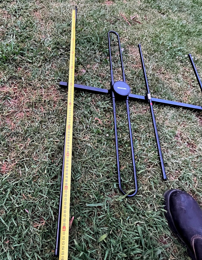 Base Station Yagi, 10 Element Beam Antenna VHF 154-174Mhz - 2Way Radio - Marine Radio - Directional Antenna