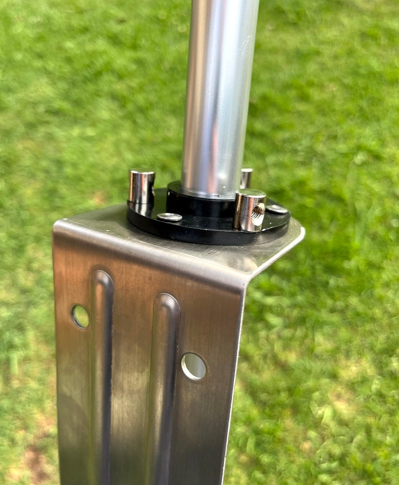 Base Station CB Antenna - 27Mhz CB Antenna 6.3Mtr Long (Ally & Stainless Construction)