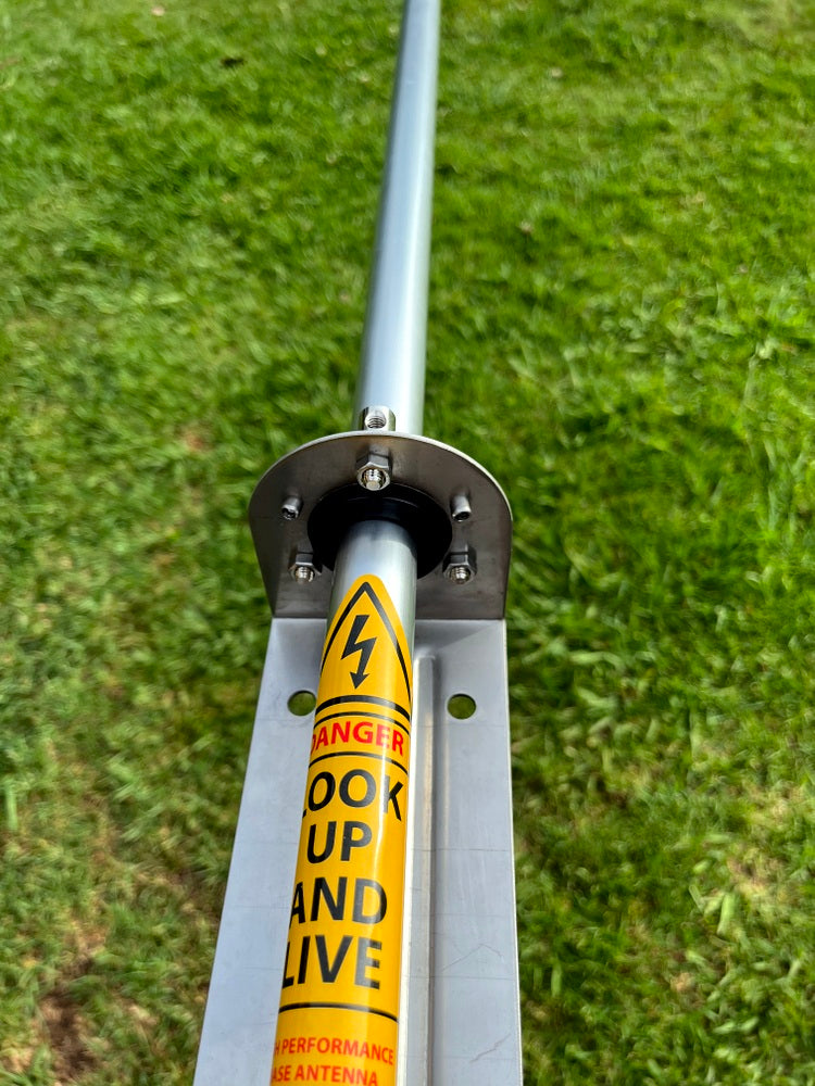 Base Station CB Antenna - 27Mhz CB Antenna 6.3Mtr Long (Ally & Stainless Construction)