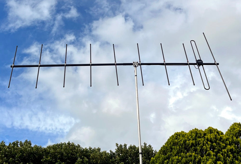 Base Station Yagi, 10 Element Beam Antenna VHF 154-174Mhz - 2Way Radio - Marine Radio - Directional Antenna