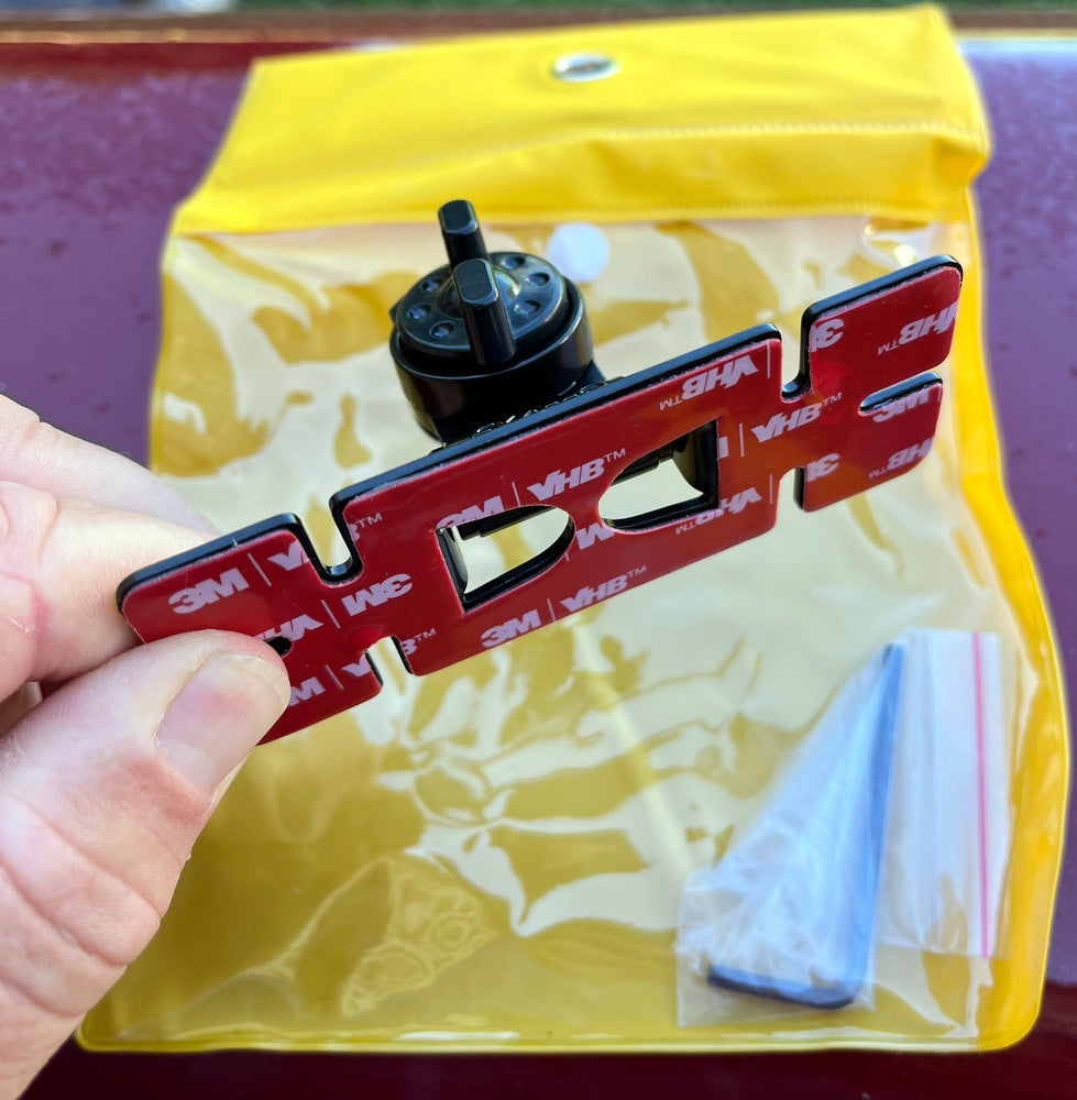 Bracket #10 - Antenna Mount 2-Axis Bracket Flat Stick-Screw Mount