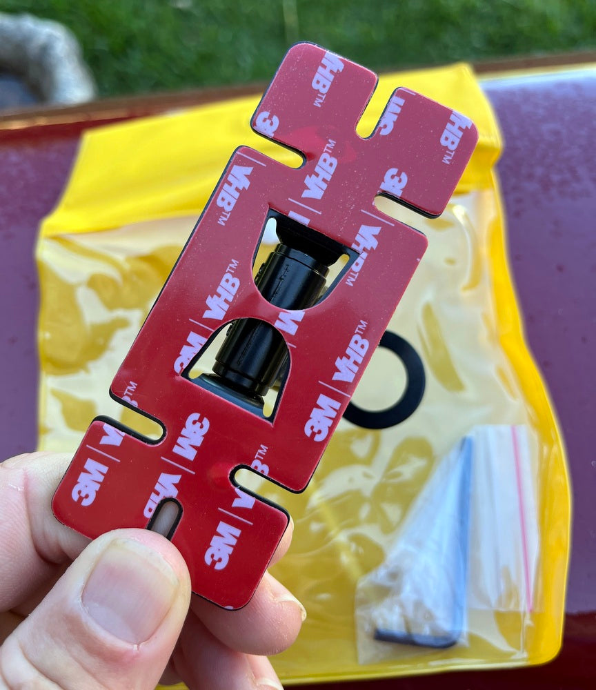 Bracket #10 - Antenna Mount 2-Axis Bracket Flat Stick-Screw Mount