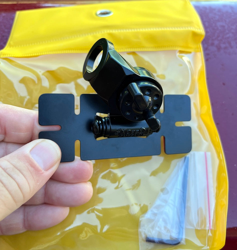 Bracket #10 - Antenna Mount 2-Axis Bracket Flat Stick-Screw Mount