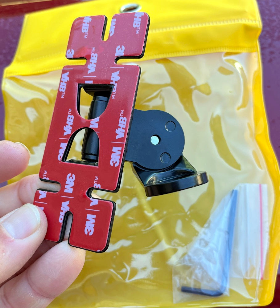 Bracket #10 - Antenna Mount 2-Axis Bracket Flat Stick-Screw Mount