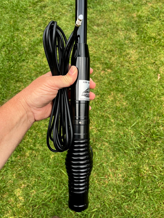 "Ripsnorter" THE Biggest Combined UHF CB 477Mhz and 70cm Antenna 420-520Mhz