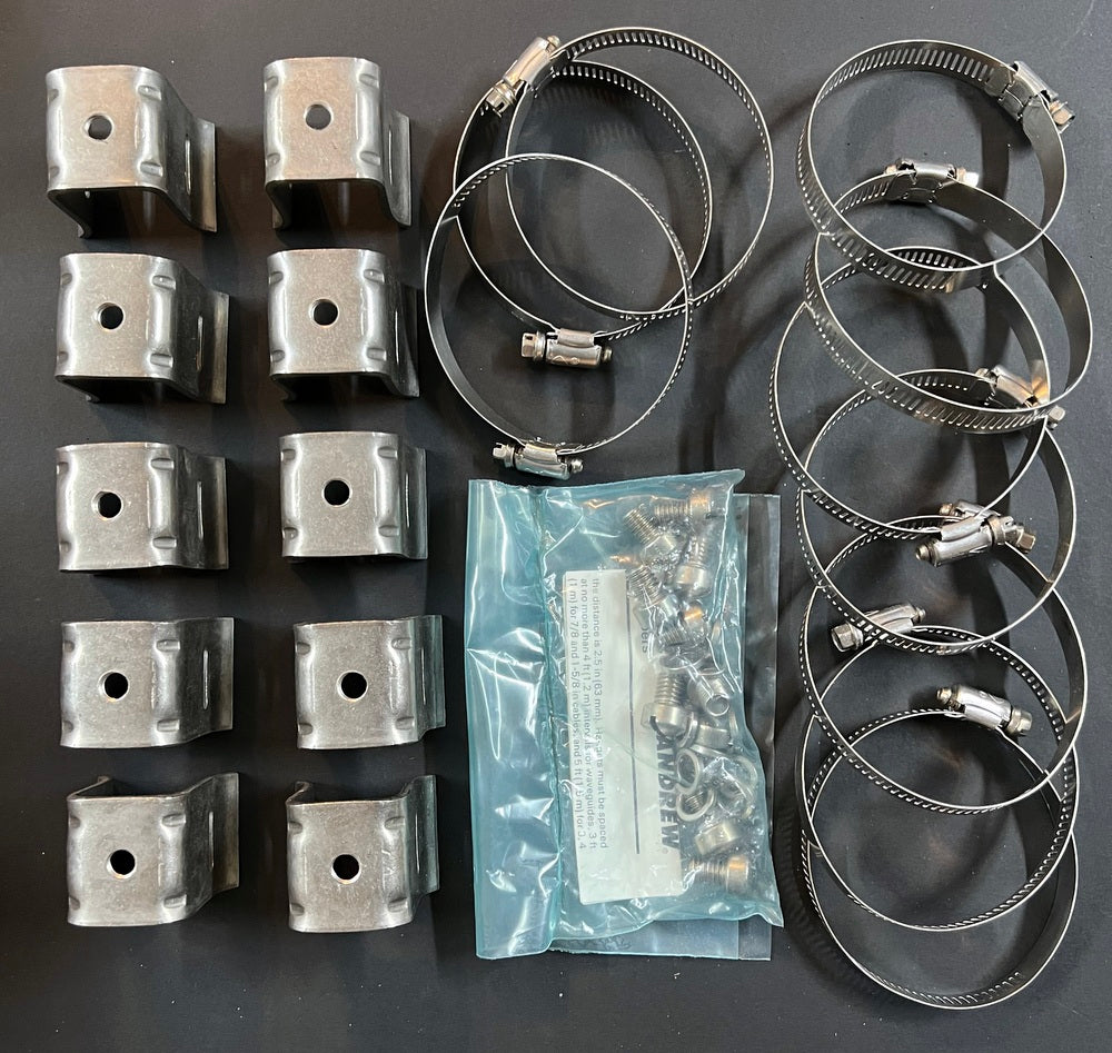 Stainless Steel Cable Support Kits - Cable Hangers - Grips – RadioAndMore