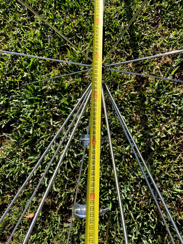 Base Station Discone #2 Antenna All Band Receiver 25Mhz to 1300Mhz