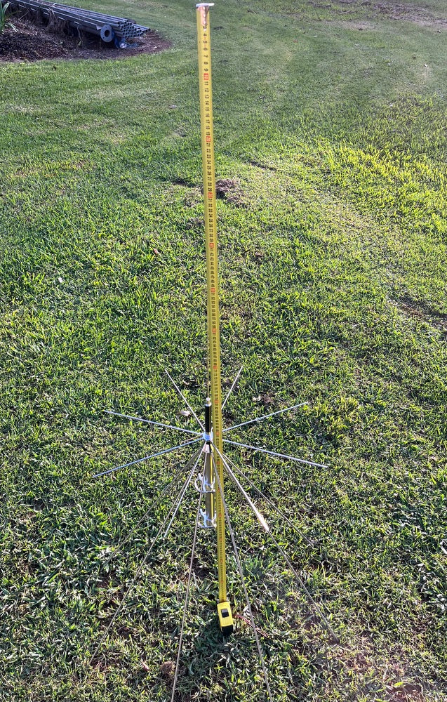 Base Station Discone #2 Antenna All Band Receiver 25Mhz to 1300Mhz