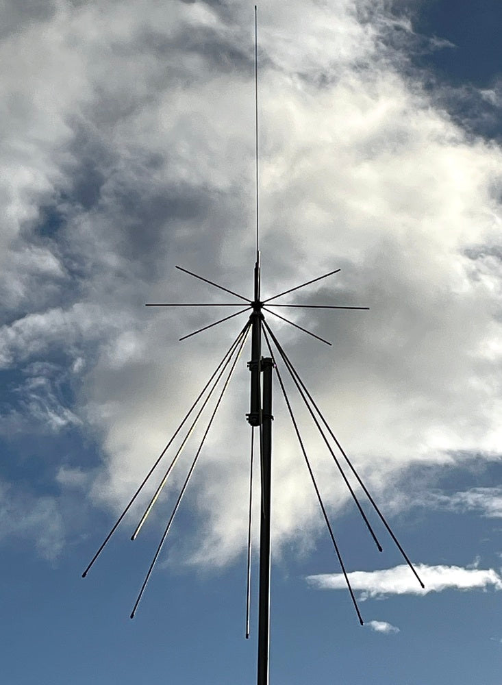 Base Station Discone #2 Antenna All Band Receiver 25Mhz to 1300Mhz