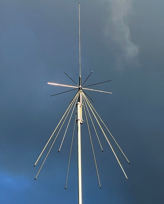 Base Station Discone #2 Antenna All Band Receiver 25Mhz to 1300Mhz