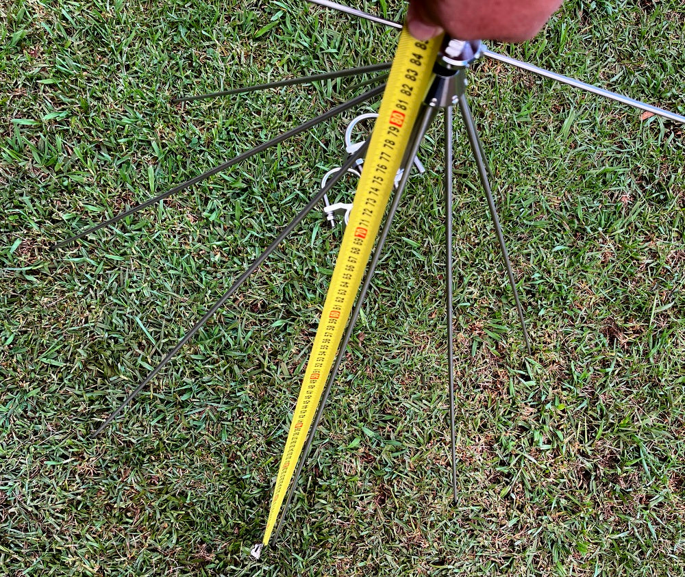 Base Station Discone #2 Antenna All Band Receiver 25Mhz to 1300Mhz