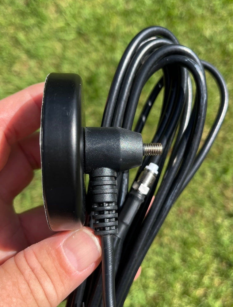 1/4 Wave Radio Antenna + Magnetic Base + Adaptor 134Mhz VHF - 520Mhz UHF