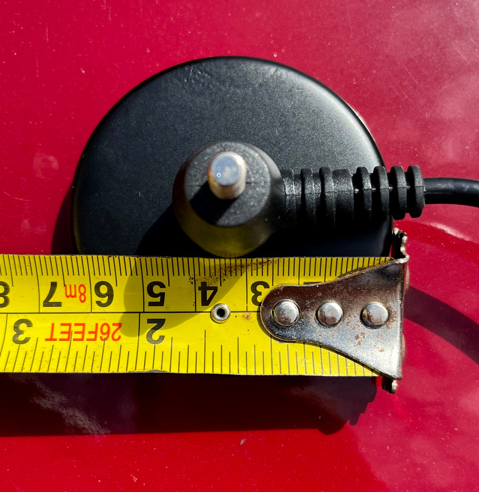 1/4 Wave Radio Antenna + Magnetic Base + Adaptor 134Mhz VHF - 520Mhz UHF