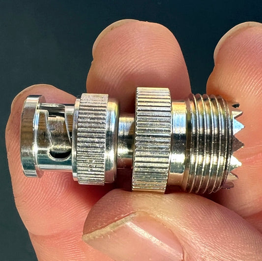 Coax Adapter BNC Male - UHF Female (SO239) Adapter