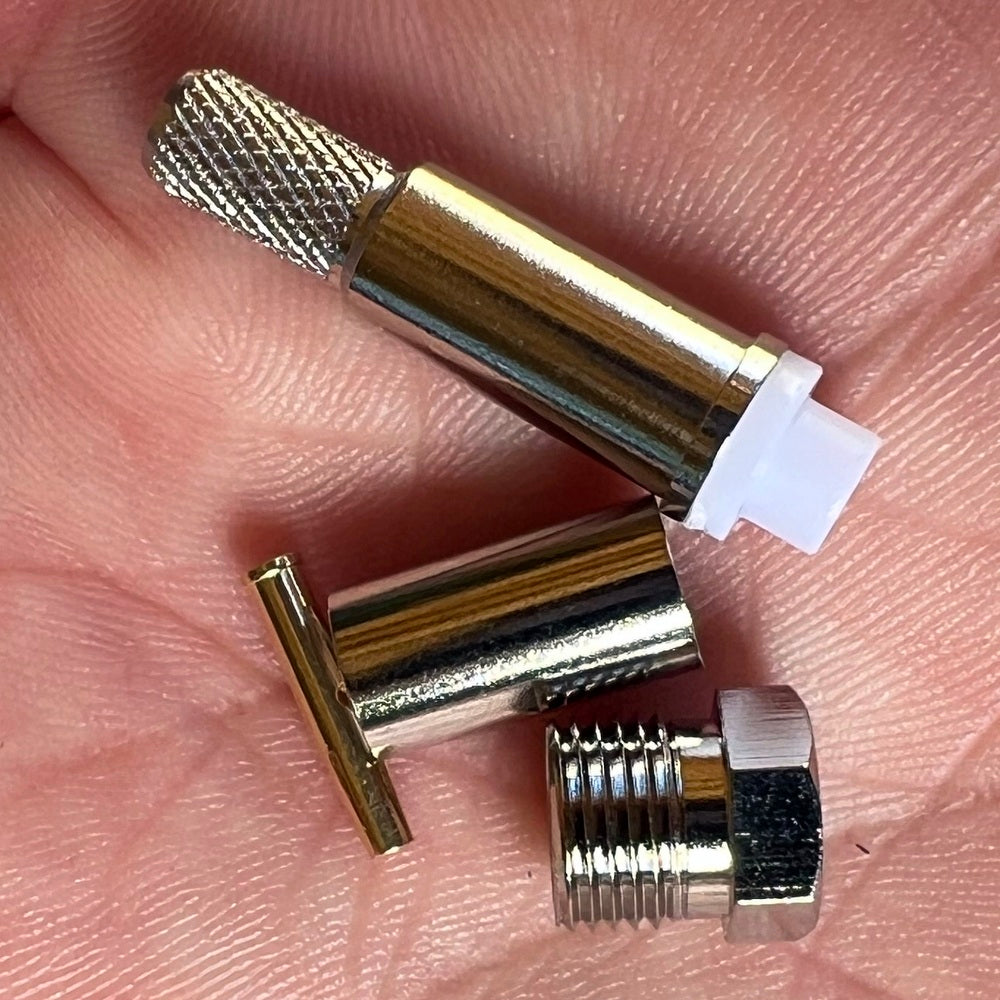 Coax Plug Crimp FME Female For RG58 Coax