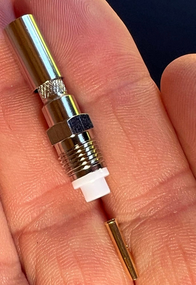 Coax Plug Crimp FME Female For RG58 Coax