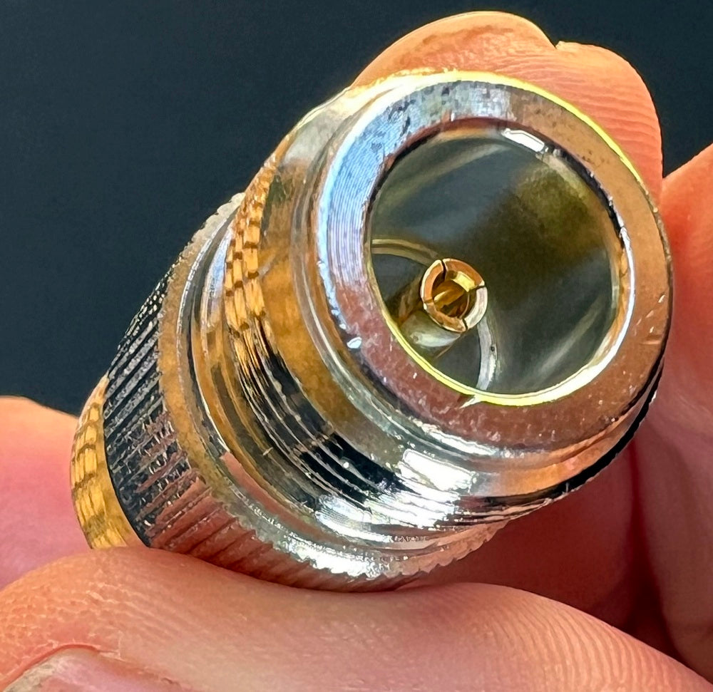 Coax Adapter N Type Female to N Type Female